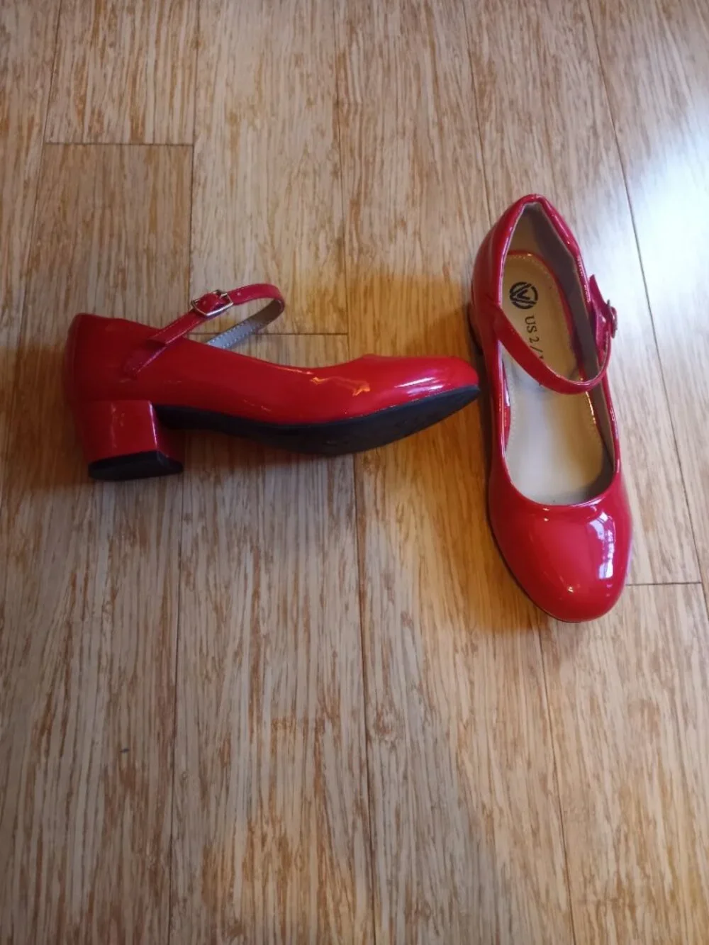 Red dress heels